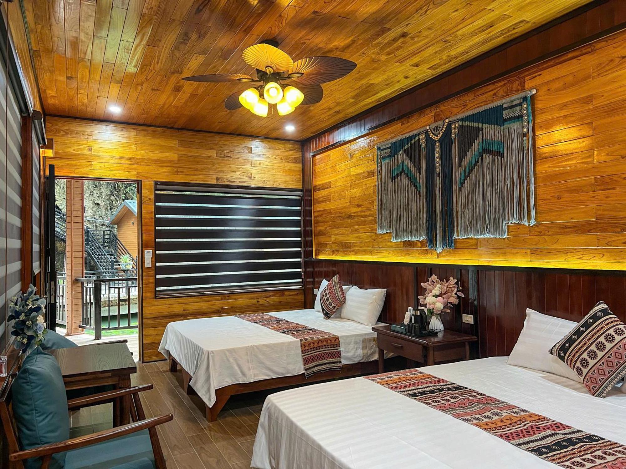 Tam Coc Central Bungalow-Hostel Vu Lam Extérieur photo