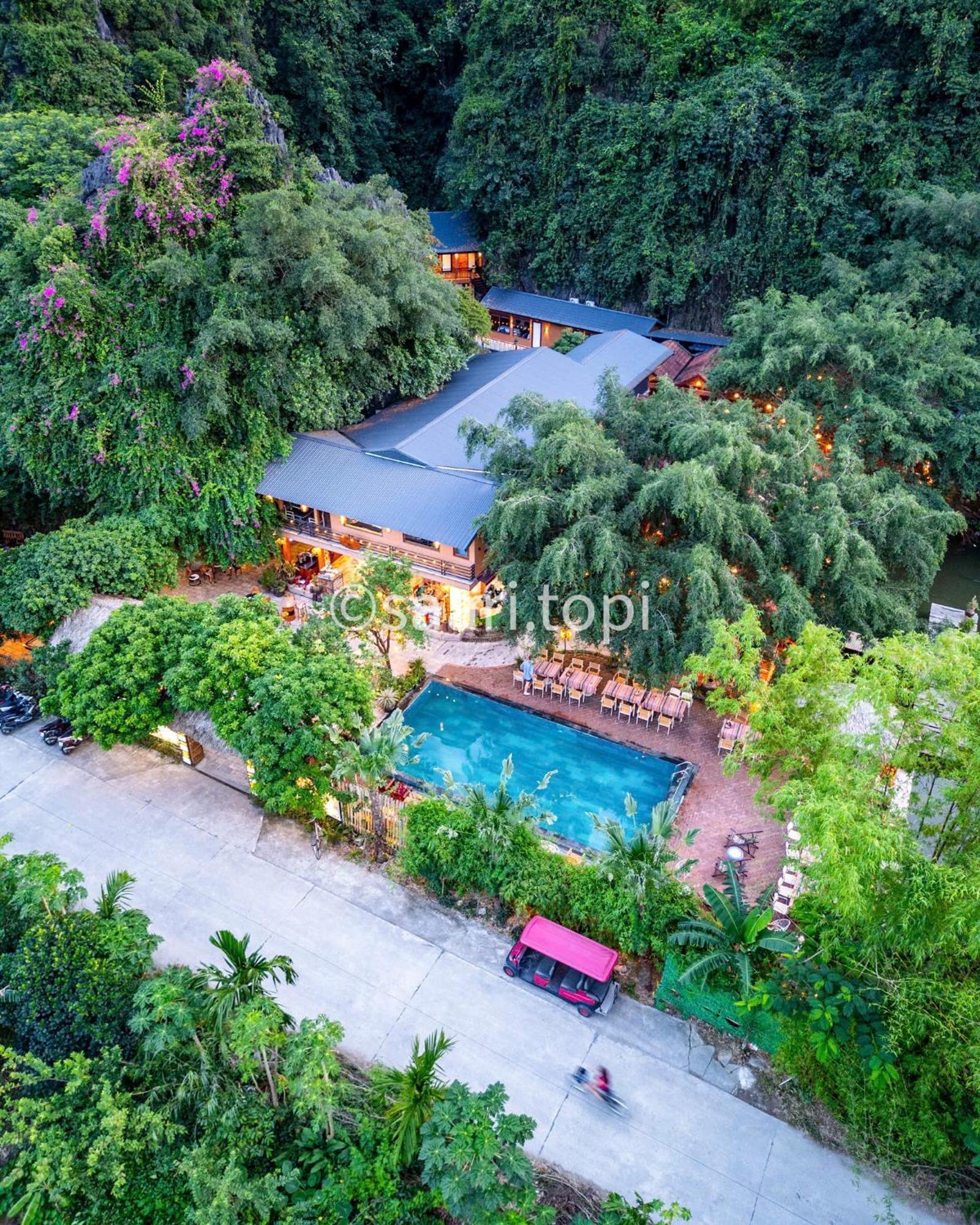 Tam Coc Central Bungalow-Hostel Vu Lam Extérieur photo